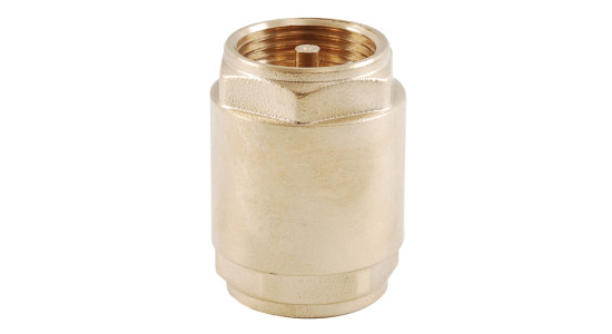 1 1/2" SPRING CHECK VALVE F/F (BRASS) O