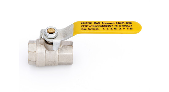 1 1/2" FEMALE LEVER VALVE- GAS