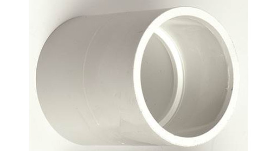 2" WHITE WASTE COUPLER